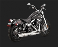 Harley Dyna Stainless Hi-Output 2-Into-1 Exhaust