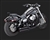 Harley Dyna Twin Slash 3" Slip-Ons Black Exhaust