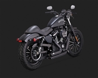 Harley Sportster Shortshots Staggered Exhaust