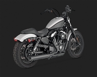 Harley Sportster '04-'13 Blackout 2-Into-1 Exhaust