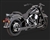 Harley Softail Black Pro Pipe Exhaust