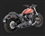 Harley Softail Black Big Radius 2-Into-1 Exhaust