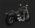 Harley Dyna Hi-Output Grenades 2-Into-2 Chrome/Black Exhaust