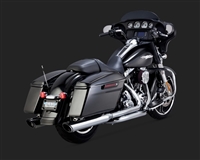 Harley Touring Chrome Dresser Duals Exhaust