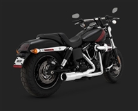 Harley Dyna Hi-Output 2-Into-1 Short Exhaust