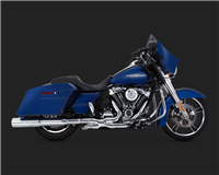 Harley Touring 'Chrome Power Duals Exhaust