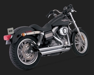 Harley Dyna Big Shot Staggered 2-Into-2 Exhaust