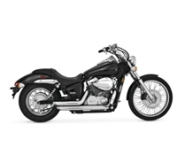 Vance & Hines Shortshots Staggered for Honda VT750 Chrome Finish