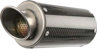 HOTBODIES Honda CBR600RR 2007-2022 CBR600RRA ABS 2020-2022 MGP Exhaust Slip On Carbon Fiber Can
