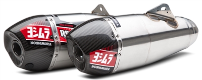 YOSHIMURA Honda CRF450R 2017-2018 CRF450RX 2017-2018 RS-9 Header/Canister/End Cap Exhaust Dual Slip On