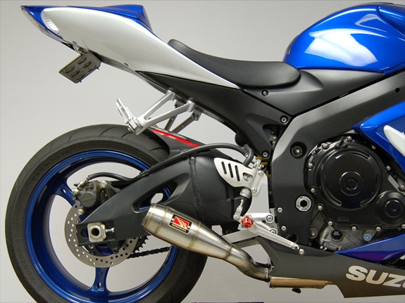 Gsxr 600 deals slip on exhaust