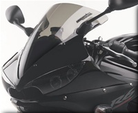 Hotbodies YAMAHA YZF-R6 (03-05) / R6s (06-09)  SS Windscreen (Stock Replacement) - Dark Smoke