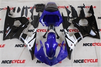 Motorcycle Fairings Kit - Blue/Black Yamaha 2003-2005 YZF R6 and 2006-2009 R6S Motorcycle Fairings | #YMA29