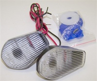 Suzuki GSXR 600/750 (2004-2005); GSXR 1000 (2003-2004) Flush Mount Turn Signals (Product Code: YNSK-TS02)