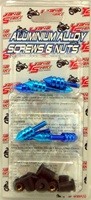 BLUE SPIKED WINDSCREEN MOUNTING KIT (Product Code # YNSKWS1133)