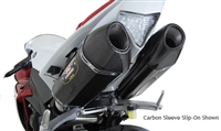 Yamaha R1 2009-2014 Dual Yoshimura Carbon Fiber w/ Carbon Tip R-77 3/4  Exhaust System