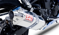 Kawasaki Ninja 250R 2008-Present Yoshimura Polished w/ Stainless Tip TRC Full Exhaust System