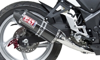 Honda CBR 250R 2011-Present Yoshimura Carbon Fiber w/ Carbon Tip TRC Slip On Exhaust