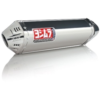 Kawasaki Ninja 250R 2008-Present Yoshimura Polished w/ Stainless Tip TRC Slip On Exhaust