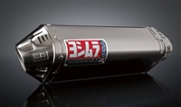 Suzuki GSXR 1000 2007-2008 Yoshimura Dual Polished w/ Stainless Tip TRC Slip On Exhaust