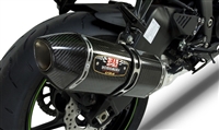 Kawasaki ZX6R 2009-Present Yoshimura Carbon Fiber R-77 Signature Series Slip On