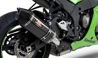 Kawasaki ZX10R 2011-Present Yoshimura Carbon Fiber w/ Carbon Tip R-77D Slip On Exhaust