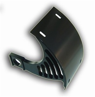 HONDA CBR900/929/954/RC51 LICENSE PLATE BRACKET FOR SWINGARM - BILLET ALUMINUM POWDER COATED BLACK (product code #YS2549012 )