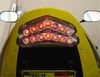 SUZUKI GSX-R 600/750 '04-'05 CLEAR TAIL LIGHT (Product code: YTL-0060IT)