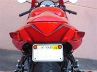 KAWASAKI ZX-14 (06-Present) RED INTEGRATED TAIL LIGHT(Product code: YTL-0099ITR)