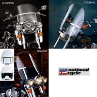 Harley Davidson FX Models windshieldsHeavy Duty Touring, Chopped, Beaded By National Cycle