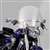 Yamaha XV1300A V-Star 2011-Present Windscreen Clear 2-Up Switch Blade By National Cycle