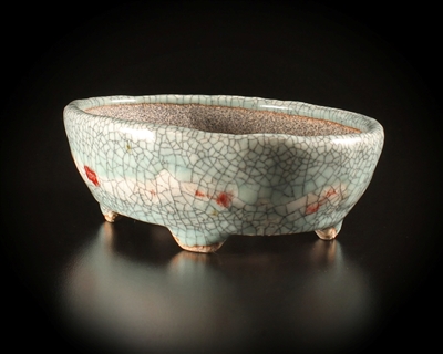 Echizen Bunzan Japanese bonsai pot(Kaoru Ito)