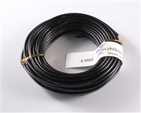 4 MM ANODIZED BLACK BROWN ALUMINIUM WIRE