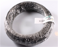 5.5 MM ANODIZED BLACK BROWN ALUMINIUM WIRE