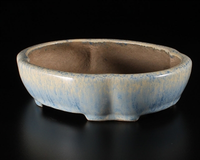 17-Inch Glazed Yixing Bonsai Pot (No. 2367a)