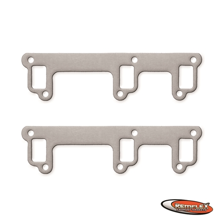 PN 13-004 -- Buick,  V6, OHV 3.2L ('78), 3.7L ('64-'67), Jeep ('66-'71), 3.8L ('75-'78), 1-1/16"w x 1-11/16"h Square Port, Manifold or Headers, 2/Set