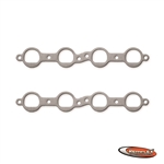 PN 2066 -- GM - V8, LS7 Corvette ('06-'13) / LS9 Corvette ('09-'13) / L98, D Port 2"w x 1-3/4"h, Header Applications,  2/Set