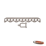 PN 6008 -- Mopar Slant 6, 170 (Car '60-'71)(Truck '60-'69), 198 (Car '70-'74)(Truck '70-'73), 225 (Car '60-'83)(Truck '60-'87), Includes Riser Gasket, 2 Piece Set