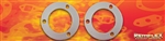 PN 8056 --  2-5/8" Pipe, 3-Bolt Round Connector Flange Gasket, 2/Set