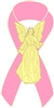 Angel Awareness Ribbon PIn - Pink