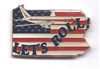 9 11 Let's Roll US Flag Pin
