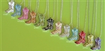 J001 BY COLOR - COWGIRL BOOT NECKLACES</B> - PICK YOUR OWN COLOR