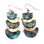 Layered Waterfall Earrings - Patina or Three-Tone- Package (3)