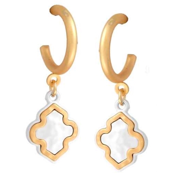 Two-Tone Moroccan Hoops - Package (3)