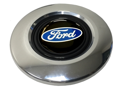 Ford Polished Covert 6-bolt Horn Button