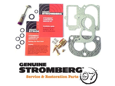 Genuine Stromberg , 9590K 97 Premium Service Kit 97 48 40 , Carburetor , early ford ,