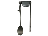 Street Rod Style Spoon Gas Pedal, Non Polished