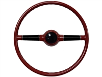 Forty Steering Wheel Red Black Kit