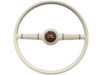 White Forty Steering Wheel Deluxe