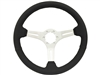 S6 , Sport , black , leather , Steering Wheel , brushed Center , Auto Pro USA , Volante , GM , MOPAR , FORD , Corvette , Mustang , Charger , Challenger , Camaro , El camino , Impala , bel air , nova , chevy II , oldsmobile , firebird , bronco , vw ,